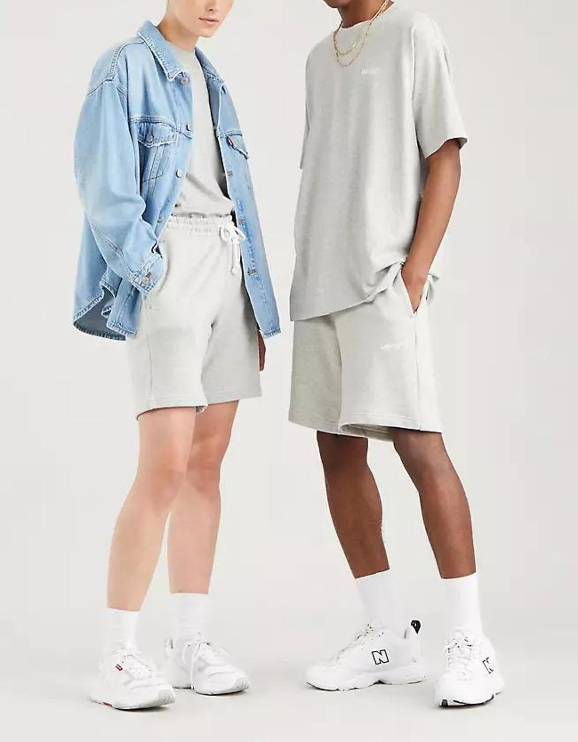 Red Tab Sweatshorts