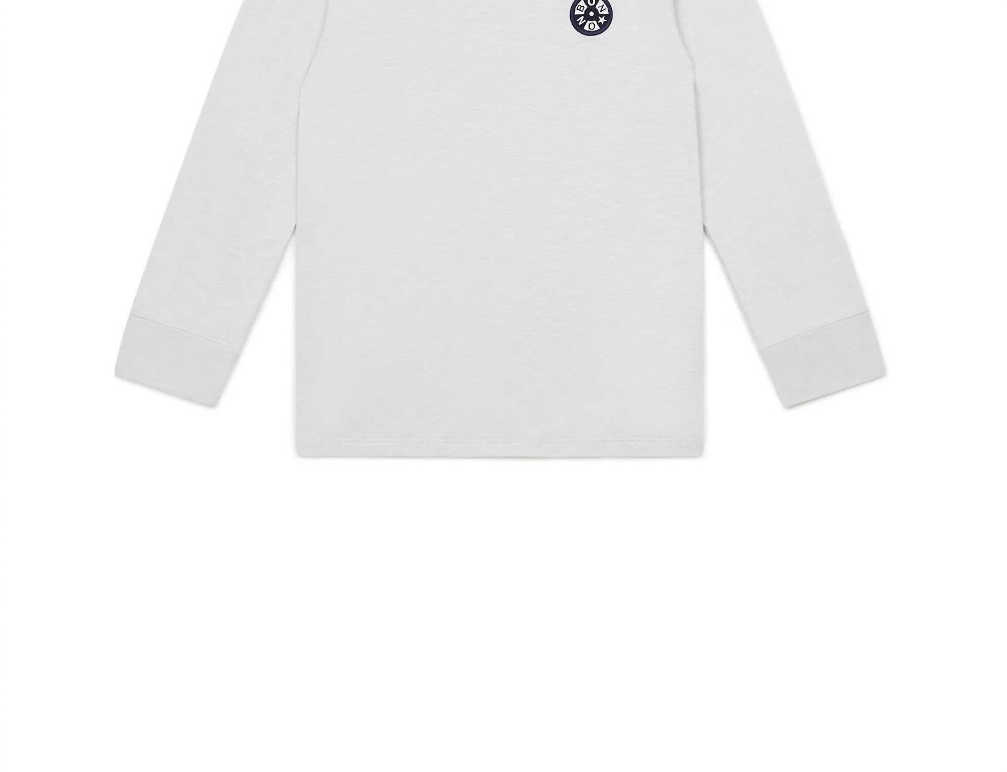 Bonton - Kid's Long Sleeve Organic Cotton T-shirt
