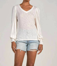 Elan - Saxon Long Sleeve Top