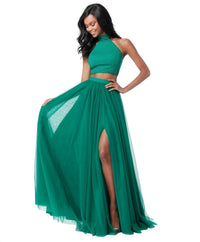 Sherri Hill - Two-Piece Beaded Prom Dress