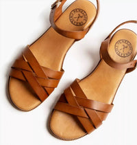 Penelope Chilvers - Women's Heeled Shepherdess Leather Sandal