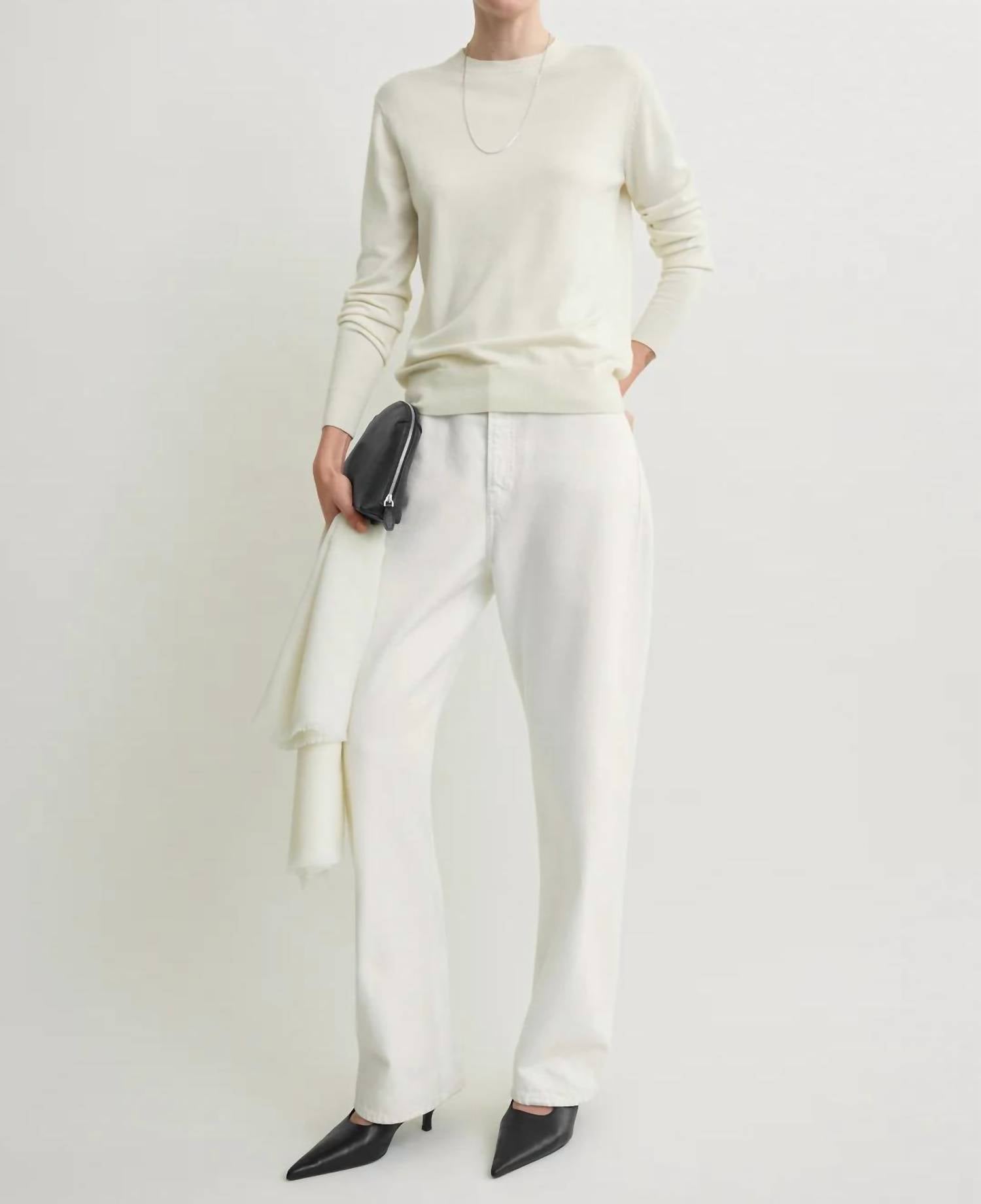Toteme - Fine Crew Knit Sweater