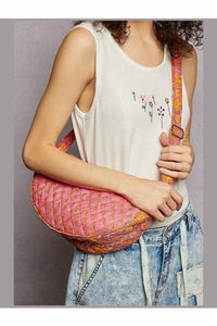 Pol - Women's Meadow Quilted Crossbody Bag