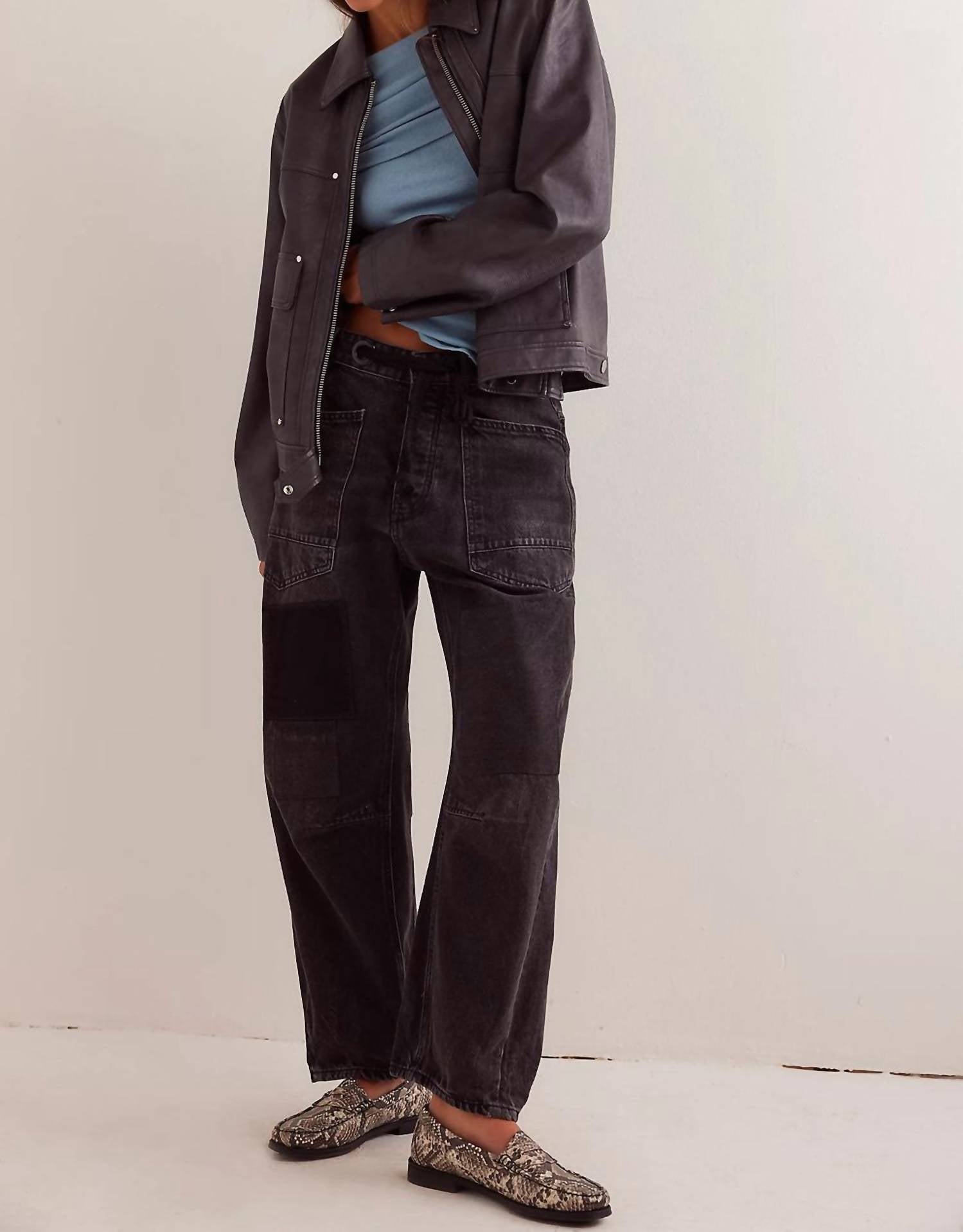 We The Free - Moxie Pull On Barrel Jeans