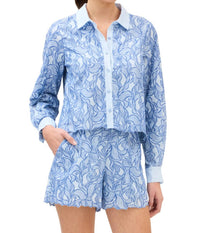 Allison New York - Phoebe Cropped Boxy Top