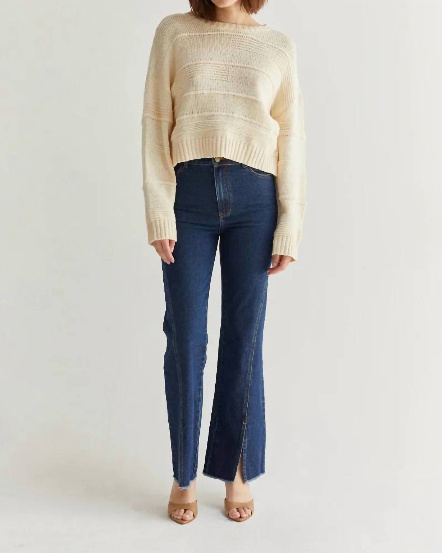 Crescent - Cassi Textured Sweater