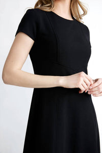 Joseph Ribkoff - Short Sleeve Fit & Flare Dress