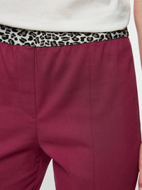 Marc Cain - Siena Trouser Mon Cherry theme