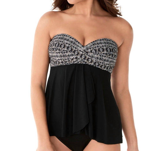 Miraclesuit - Cadiz Bandeau Tankini Top