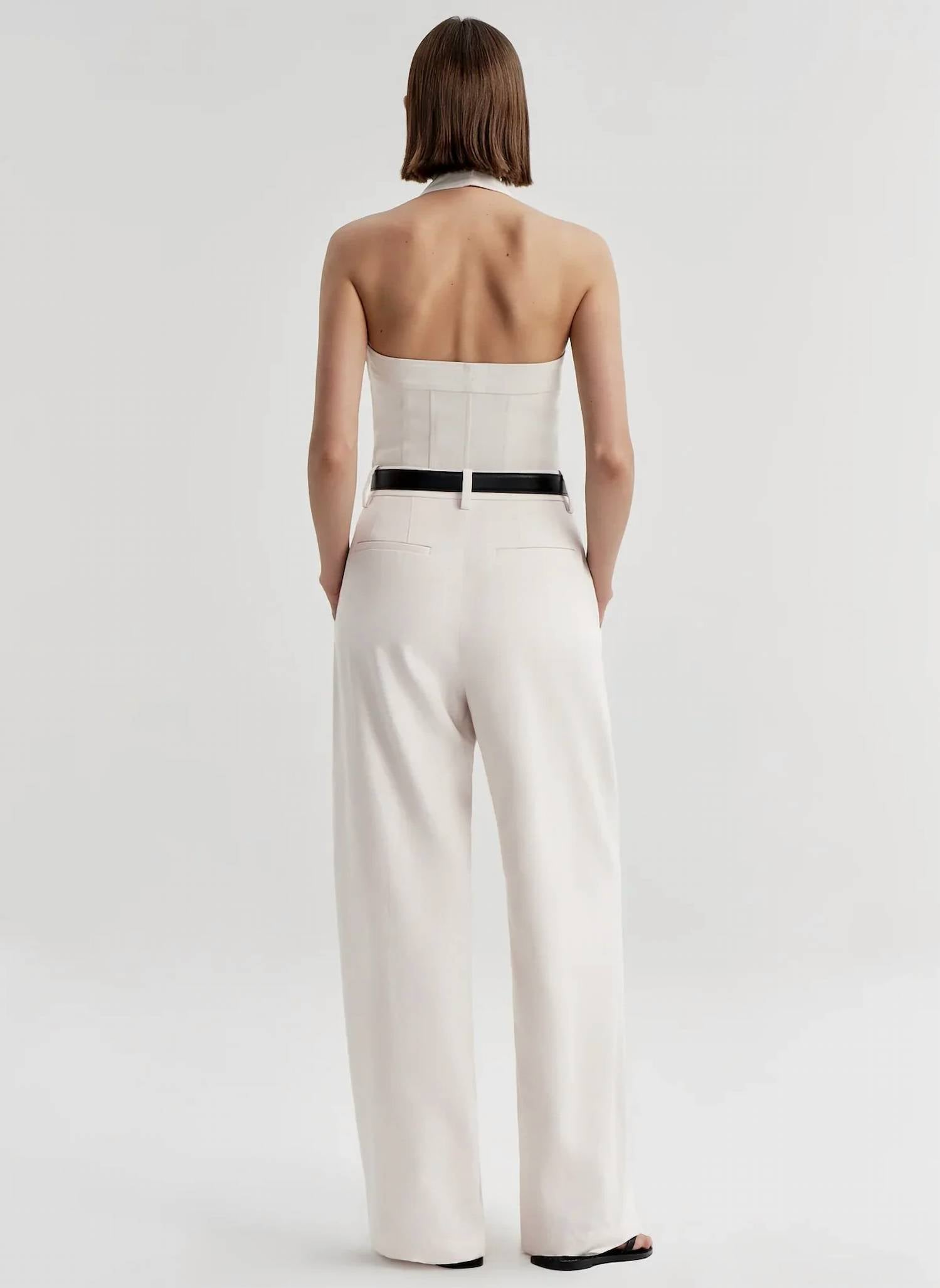A.L.C. - Lori Linen Halter Top