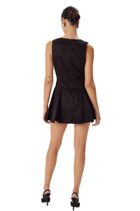 Ronny Kobo - Vlad Linen Mini Dress