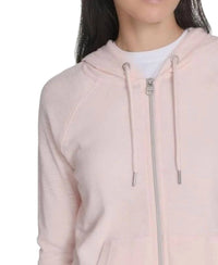 Calvin Klein - Women's Performance Rouched-sleeve Zip Hoodie