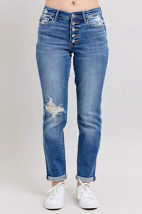 Judy Blue - Gotta Have 'em Destroyed Boyfriend Jeans