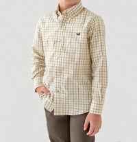 Southern Marsh - Youth Chateau Windowpane Dress Shirt