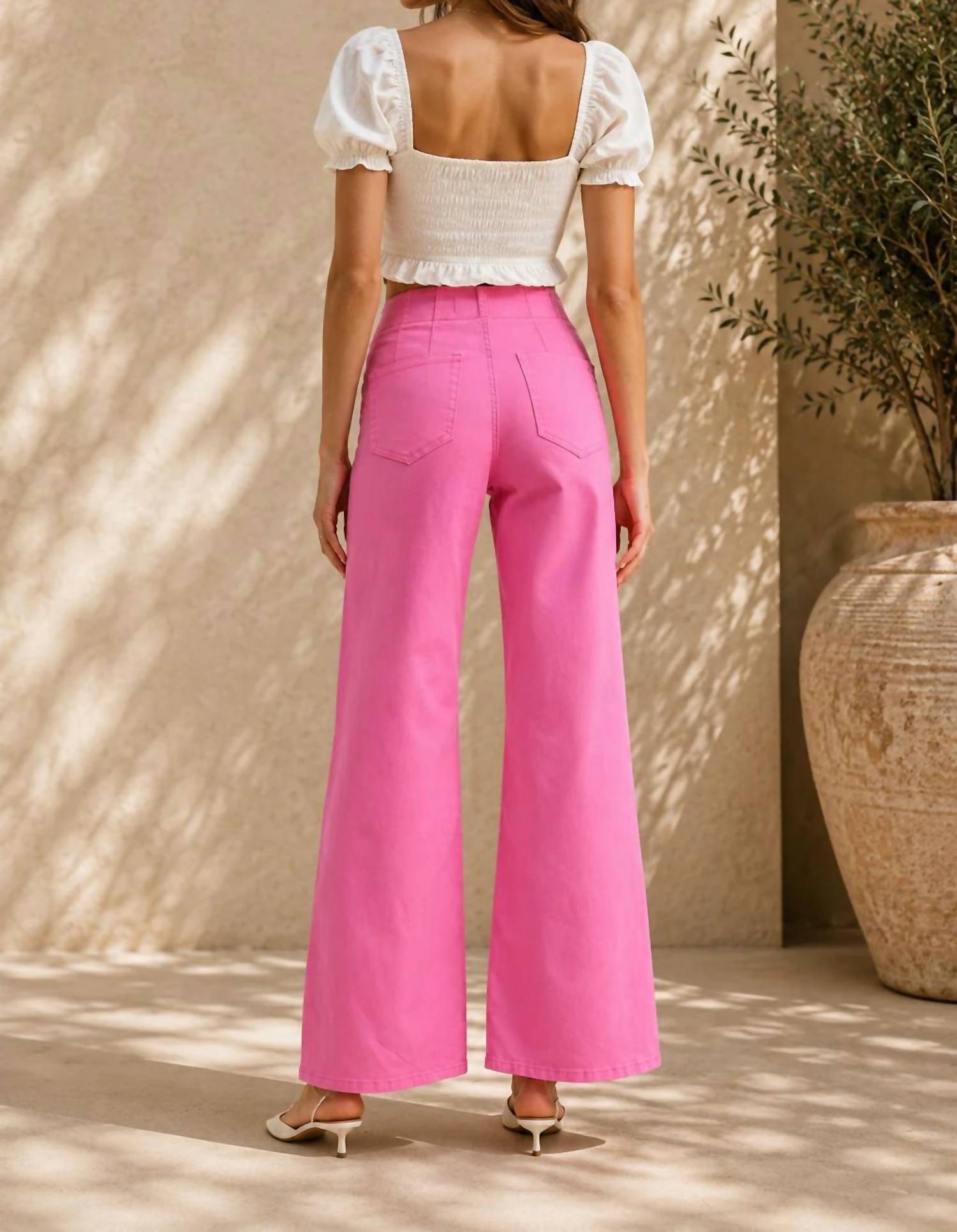 Mica Denim - Riviera Wide Leg Jean