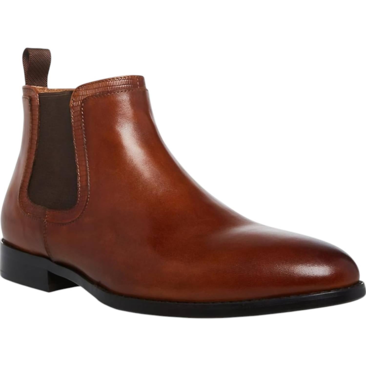 STEVE MADDEN Men's Duke Boots in cognac - men's boots