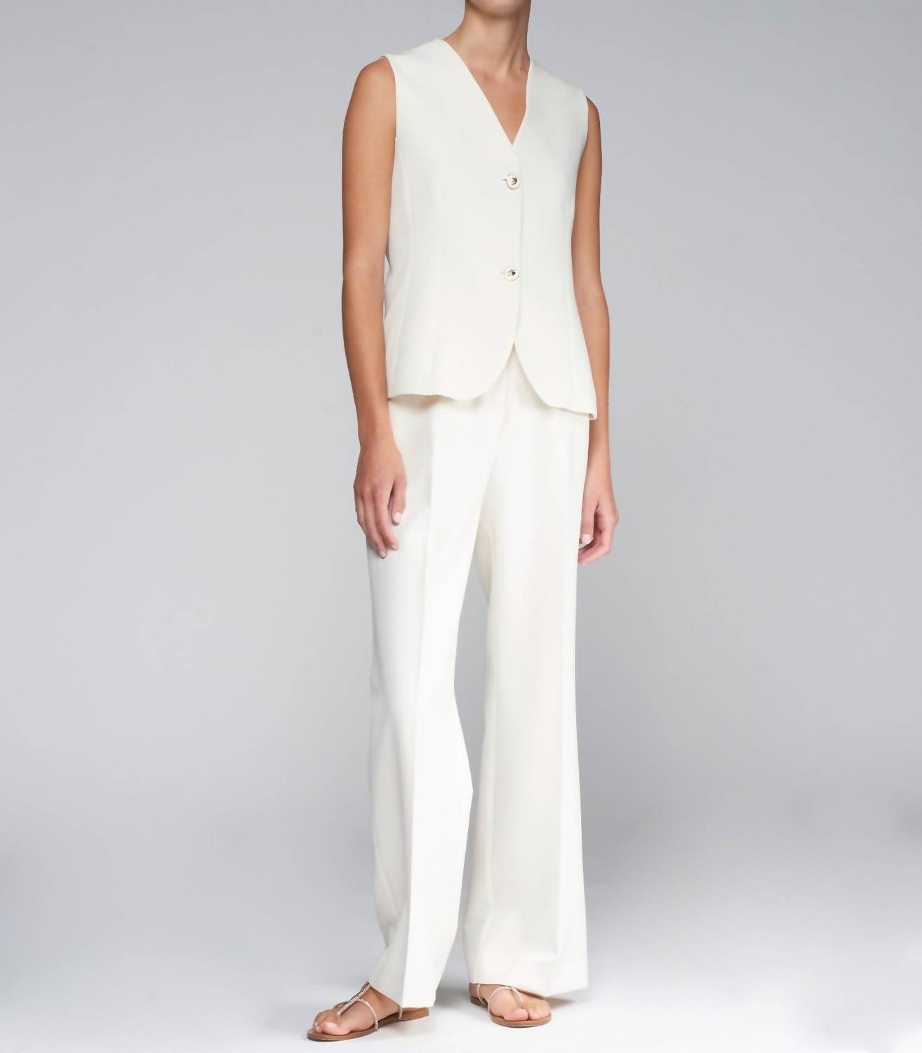 Vilagallo - Eleanor V-neck Vest
