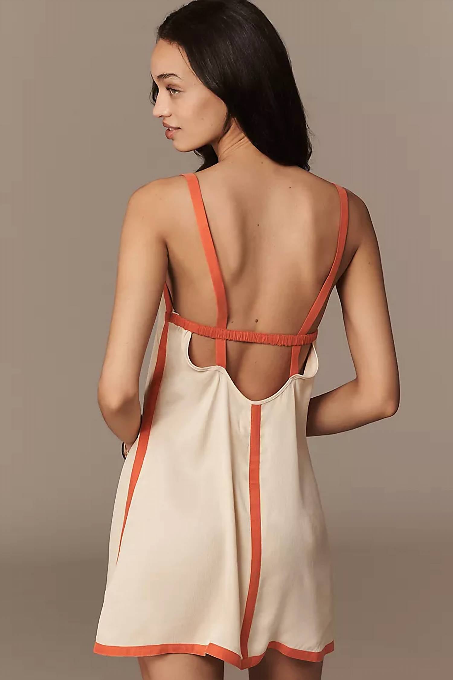 Sancia - Square Neck Mini Dress