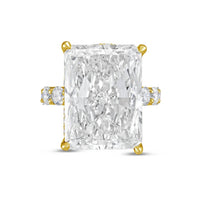 Diana M Jewels - Women's Radiant & Round Lab-Grown Diamond Fashion Ring (10.00 Ct) - Bold