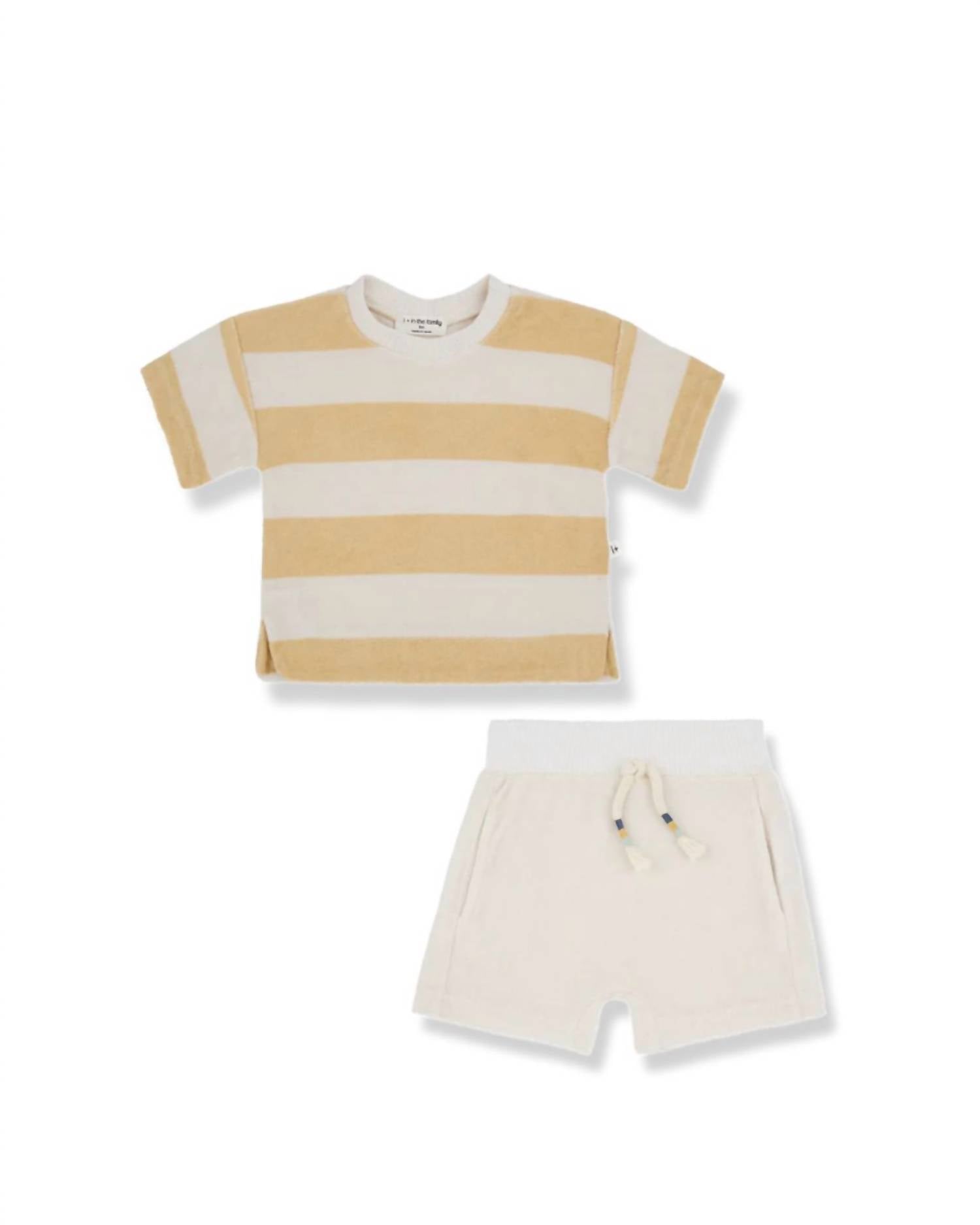 One More In The Family - Kid's Ricardo Terry Shorts Set