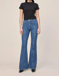 Warp + Weft - Mia High Rise Flare Jeans
