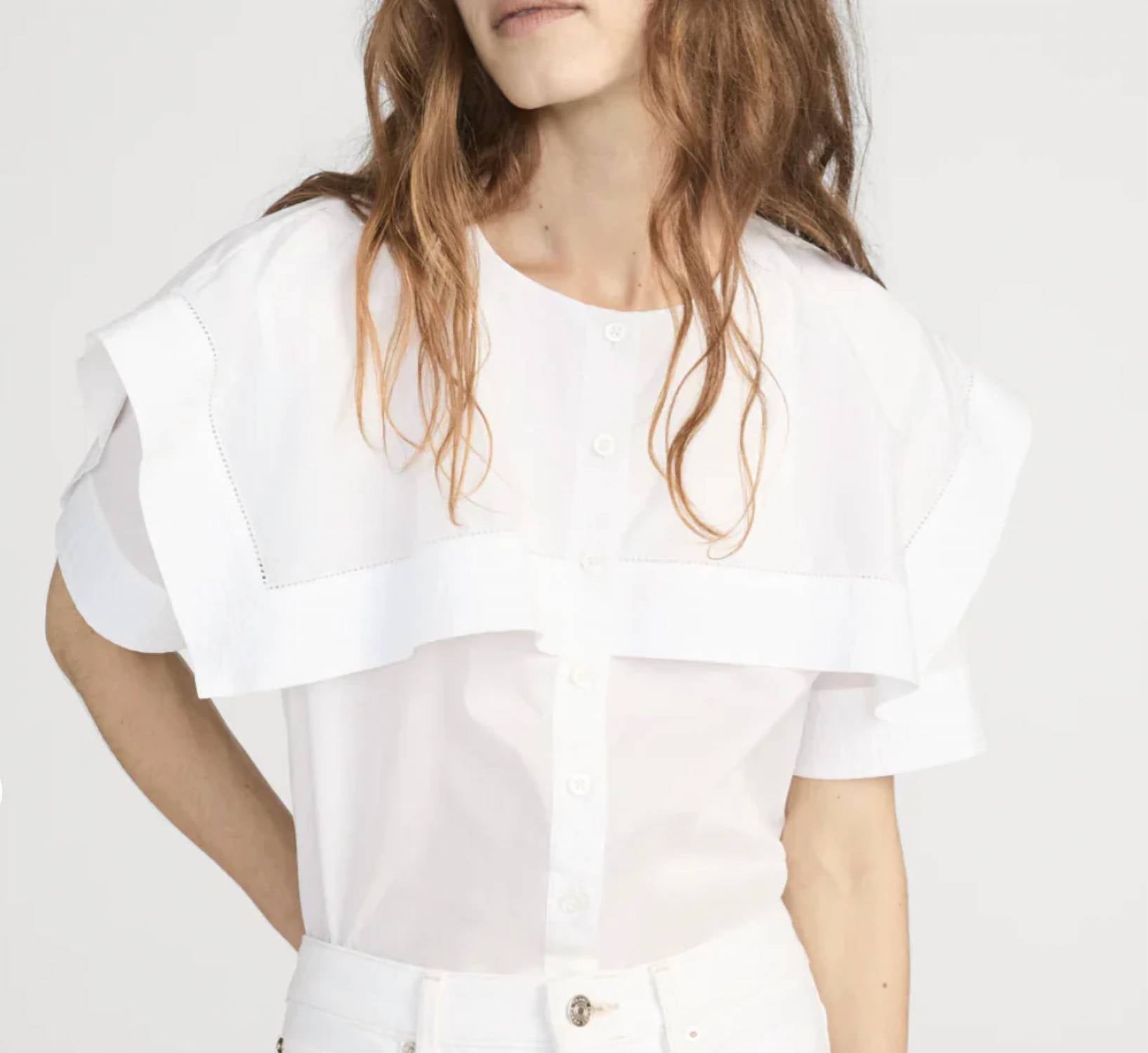 Frame - Sleek Cape Shirt