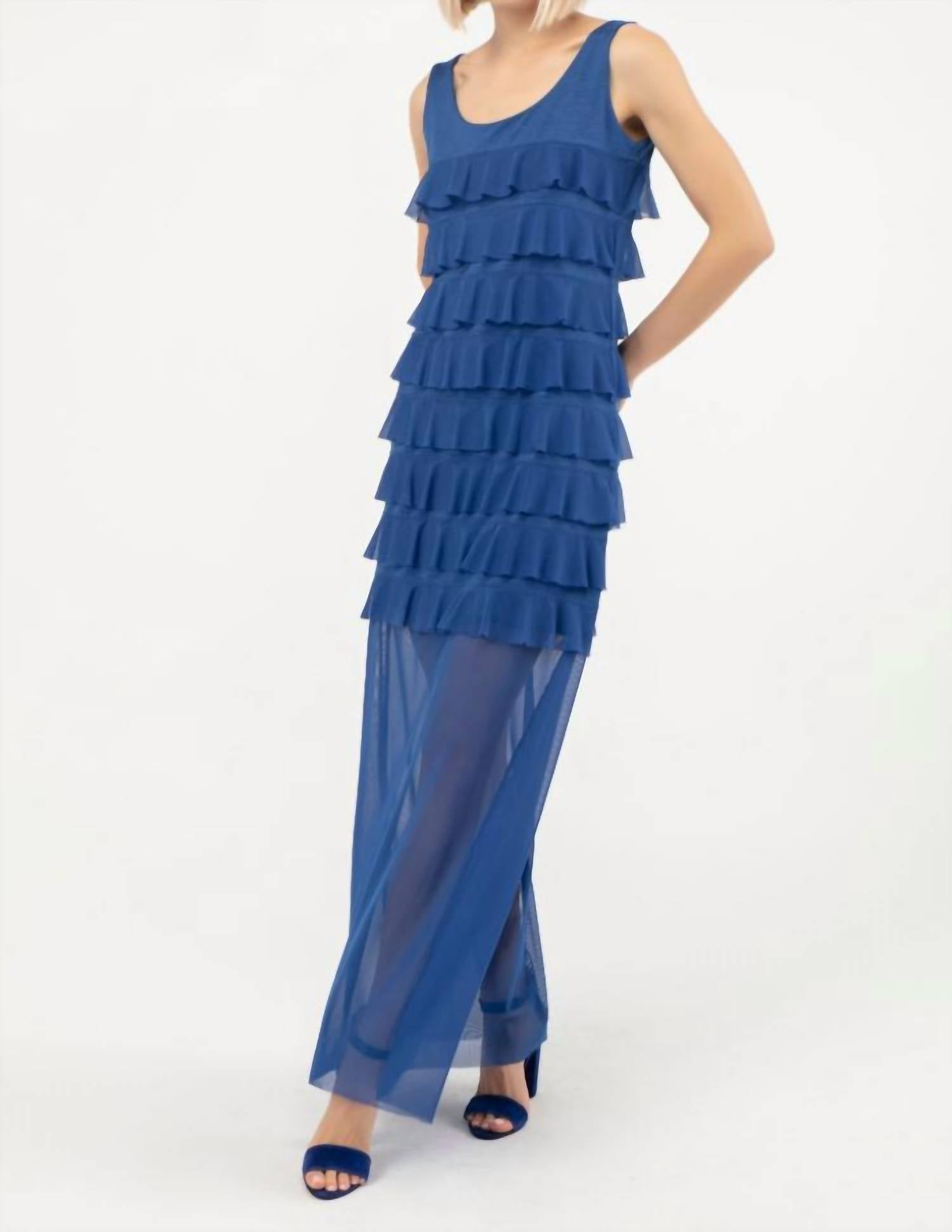 Isle By Melis Kozan - Mesh Maxi Cha Cha Dress