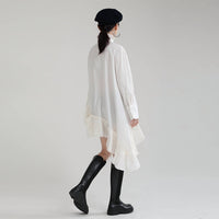 Madonna & Co. - Great Shirt With Asymmetrical Hem