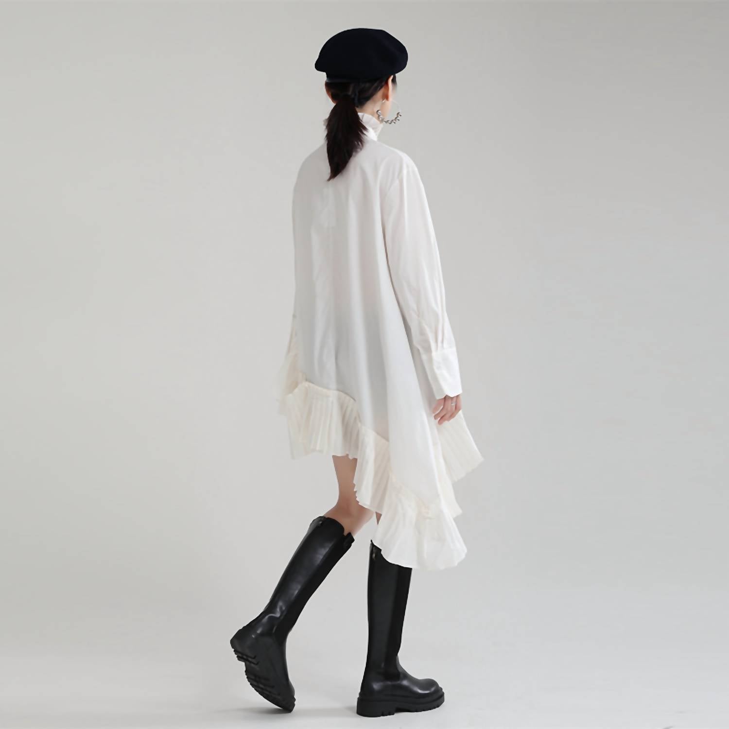 Madonna & Co. - Great Shirt With Asymmetrical Hem