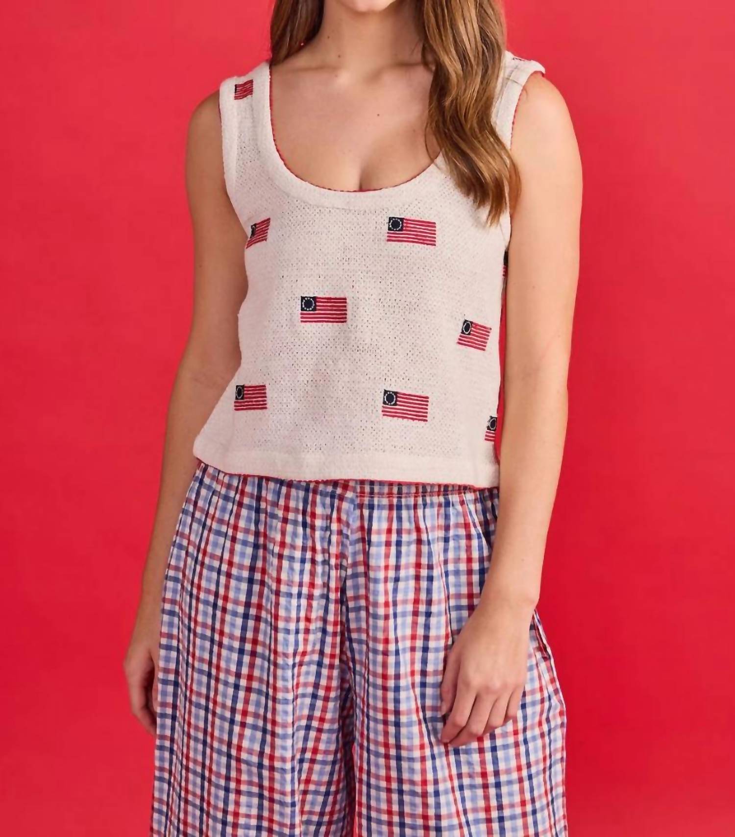 Double A - Roxy top Betsy Rose vest