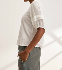 Velvet By Graham & Spencer - Haden Crew Neckline Tee