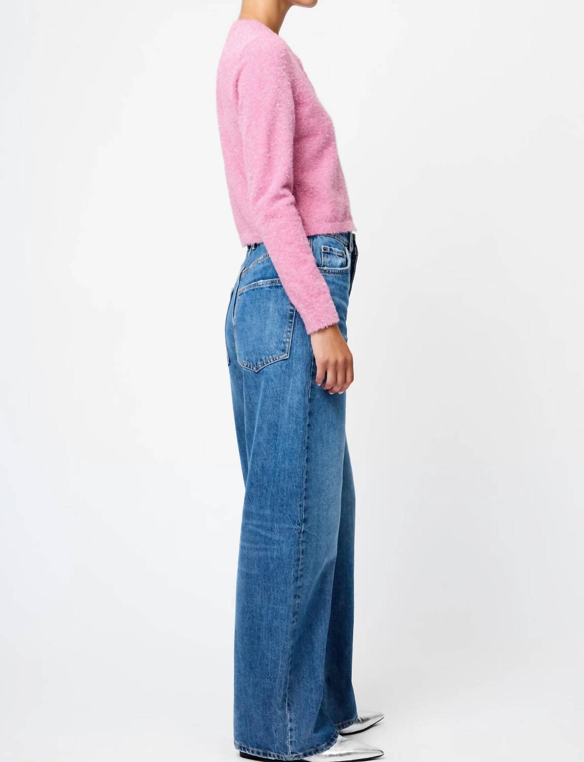 French Connection - Tinsel Knit Slim Cardigan