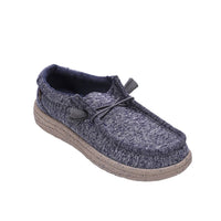 Lamo Women's Paula Breeze Jersey Knit Casual Shoe in navy - women's sneaker - detail view