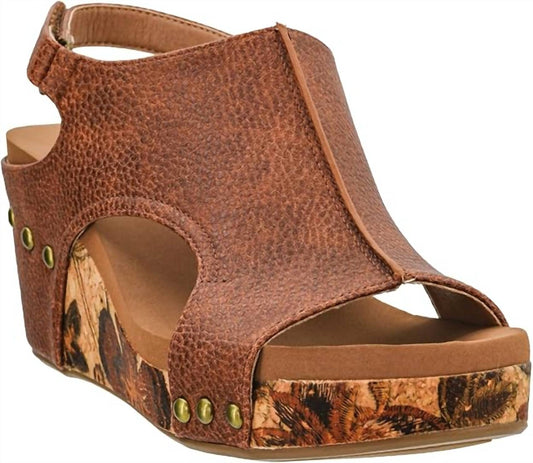 Corkys Footwear - Women Carley Wedge Sandal Tumbled