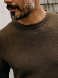 Taylor Stitch - Organic Cotton Waffle Crew Top