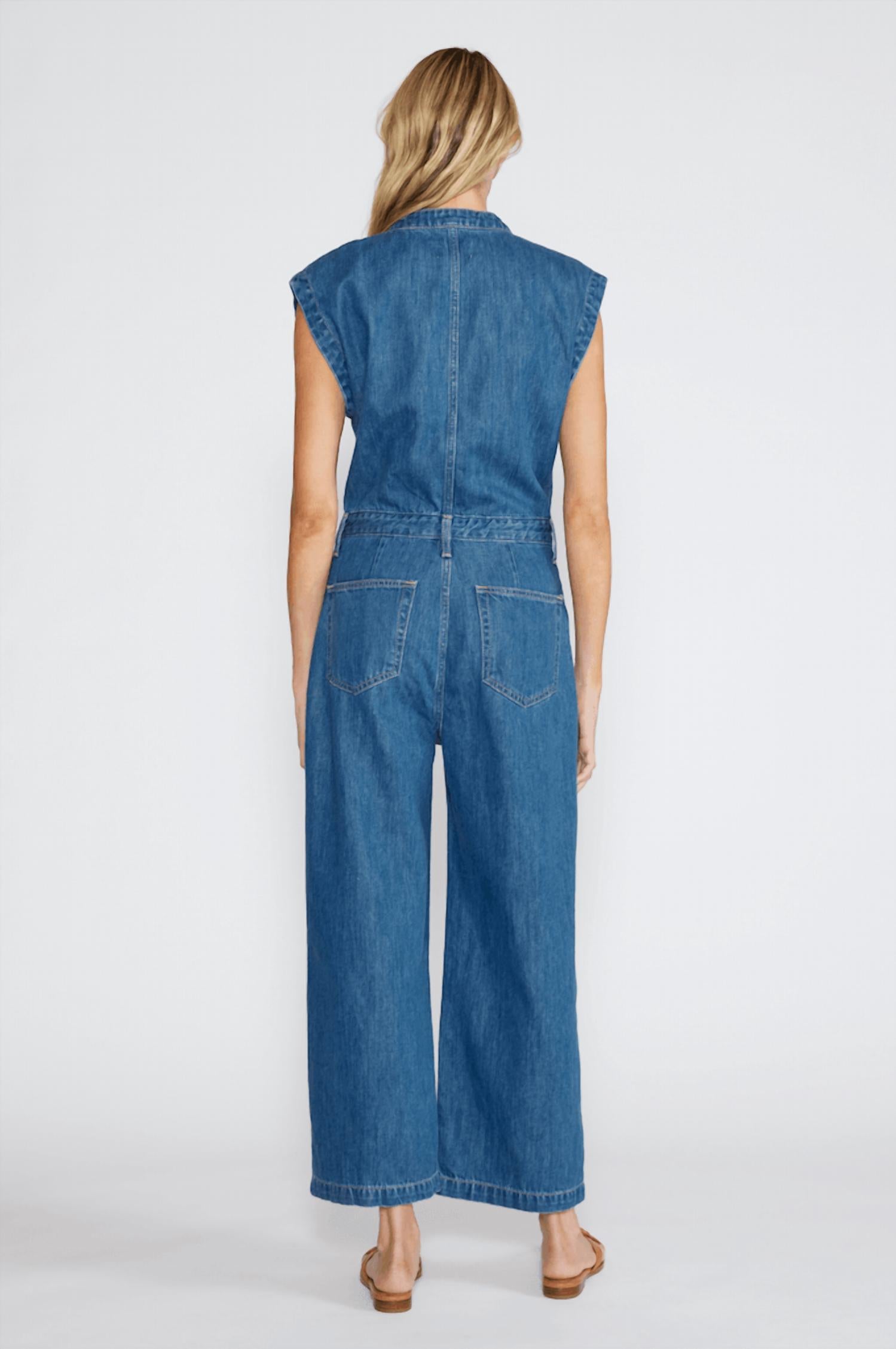 Etica - Denim Camden Jumpsuit
