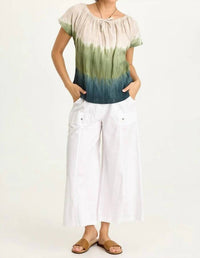 Wearables - Selda Textured Gauze Cinched Top