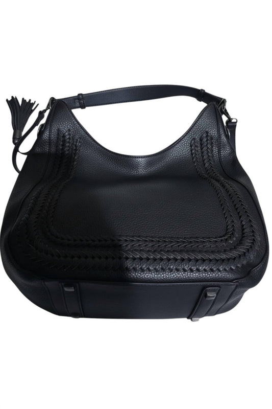 Simply Noelle - Women's Braided Faux Leather Crossbody Bag