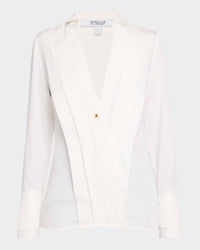 Derek Lam 10 Crosby - Tiffany Pleat Front Shirt