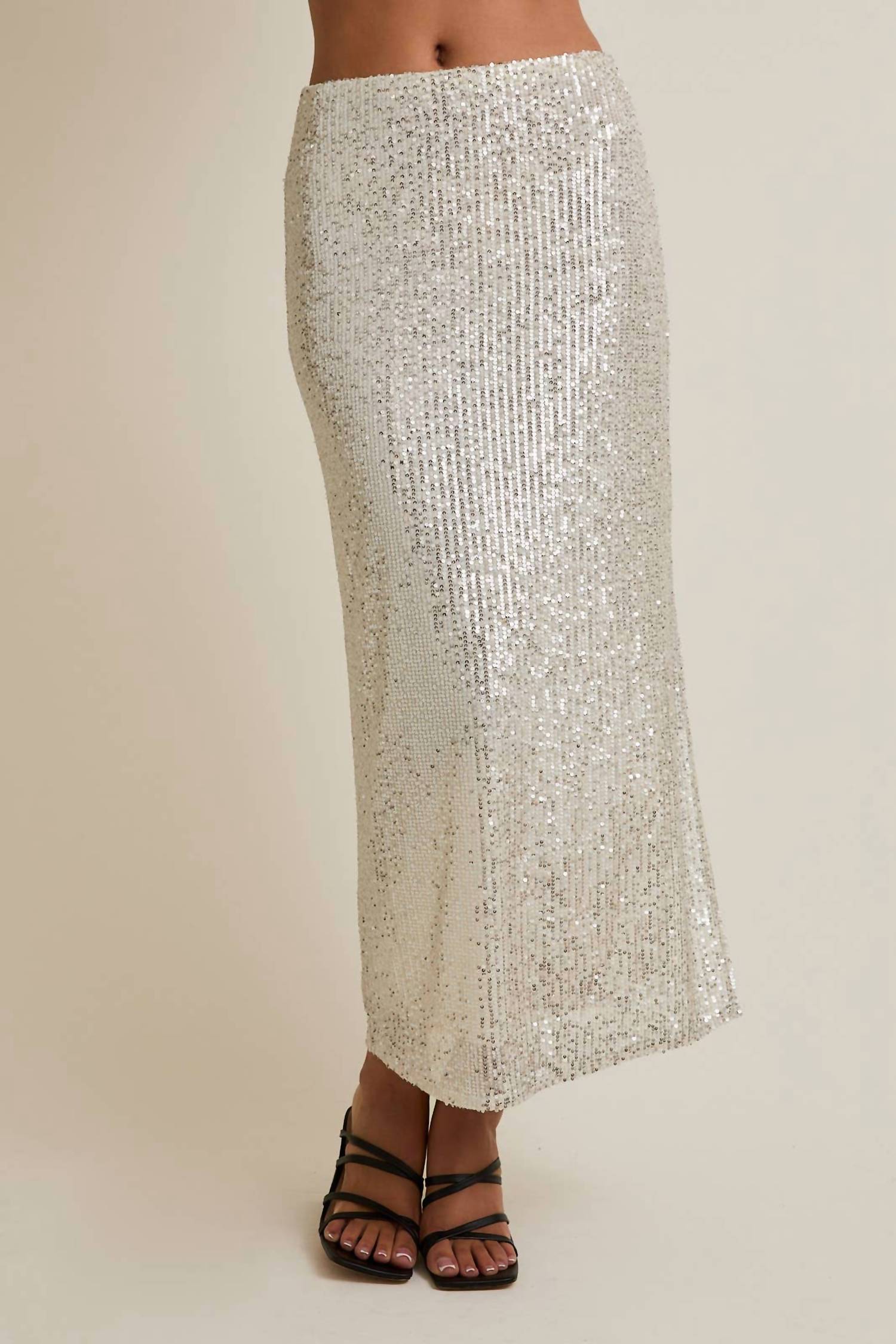 Gilli - Christine Sequin Maxi Skirt