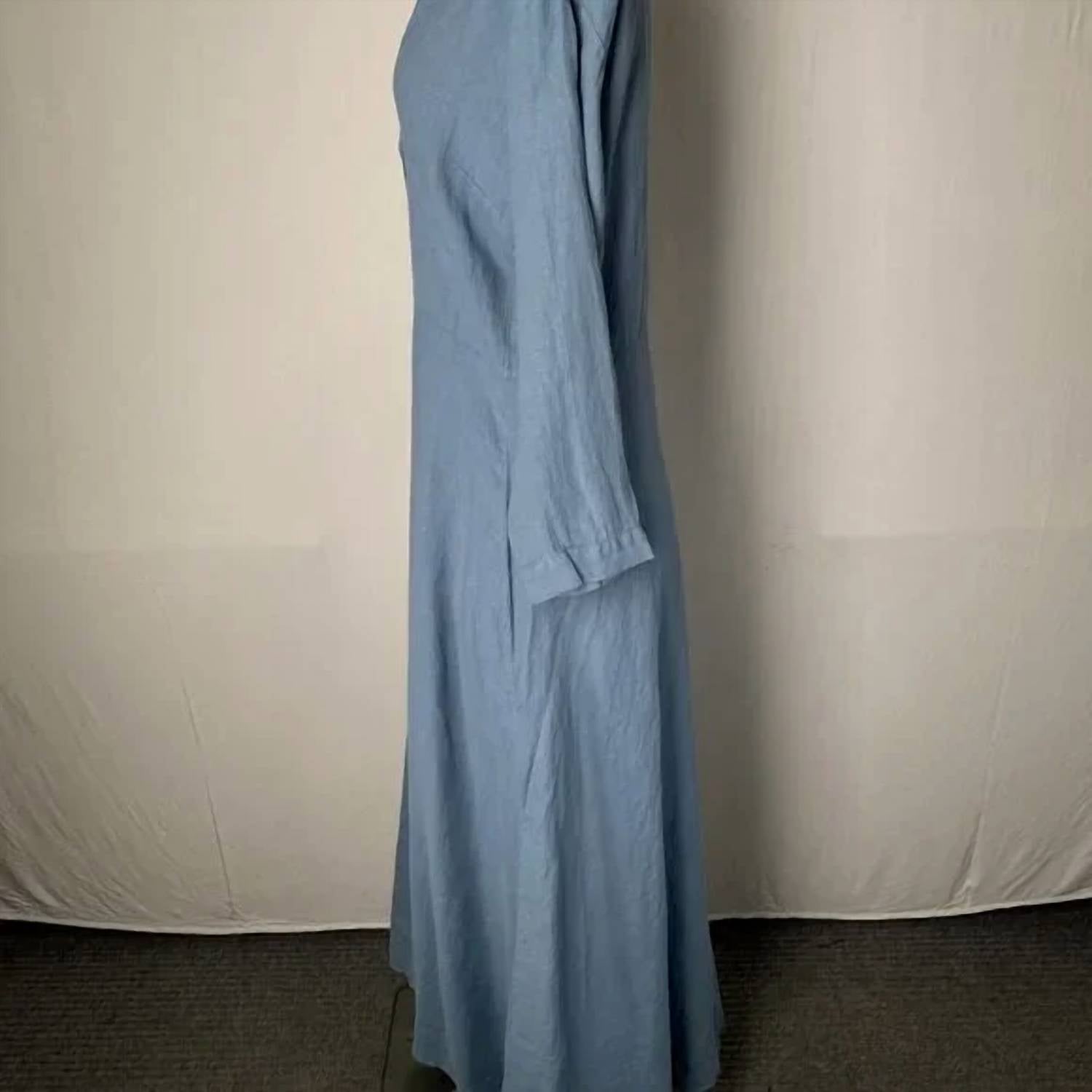 Road To Nowhere - Women's Puglia Linen Maxi Dress