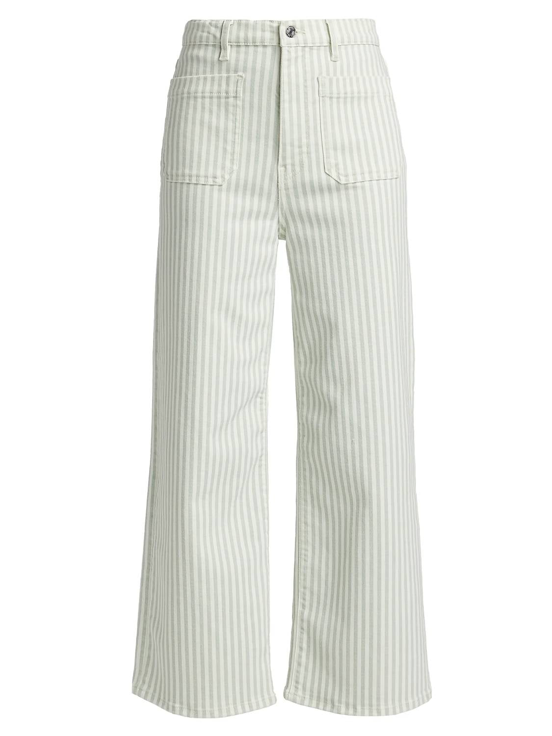 Frame - The Anchor Striped Crop Pants