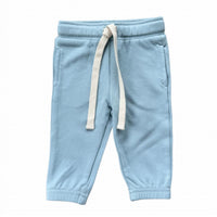 babysprouts Kid's Drawstring Jogger in ski blue - kids' joggers