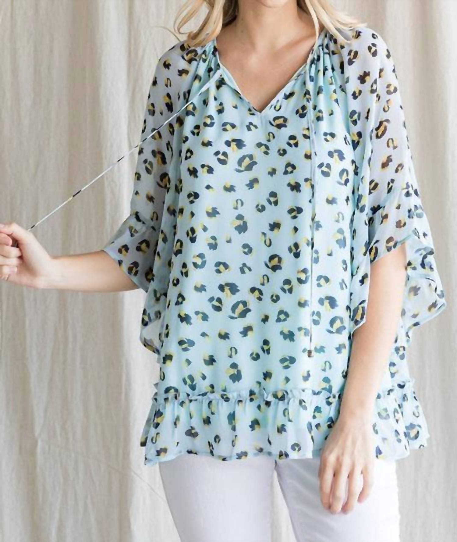 Jodifl - Avery Leopard Top - Plus