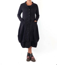 Rundholz Black Label - Stretch Cotton Bell Coat