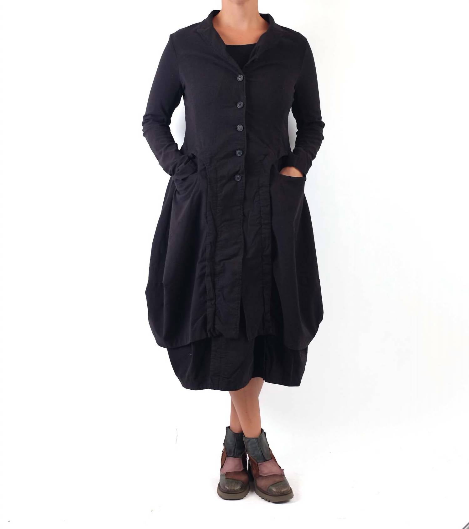 Rundholz Black Label - Stretch Cotton Bell Coat