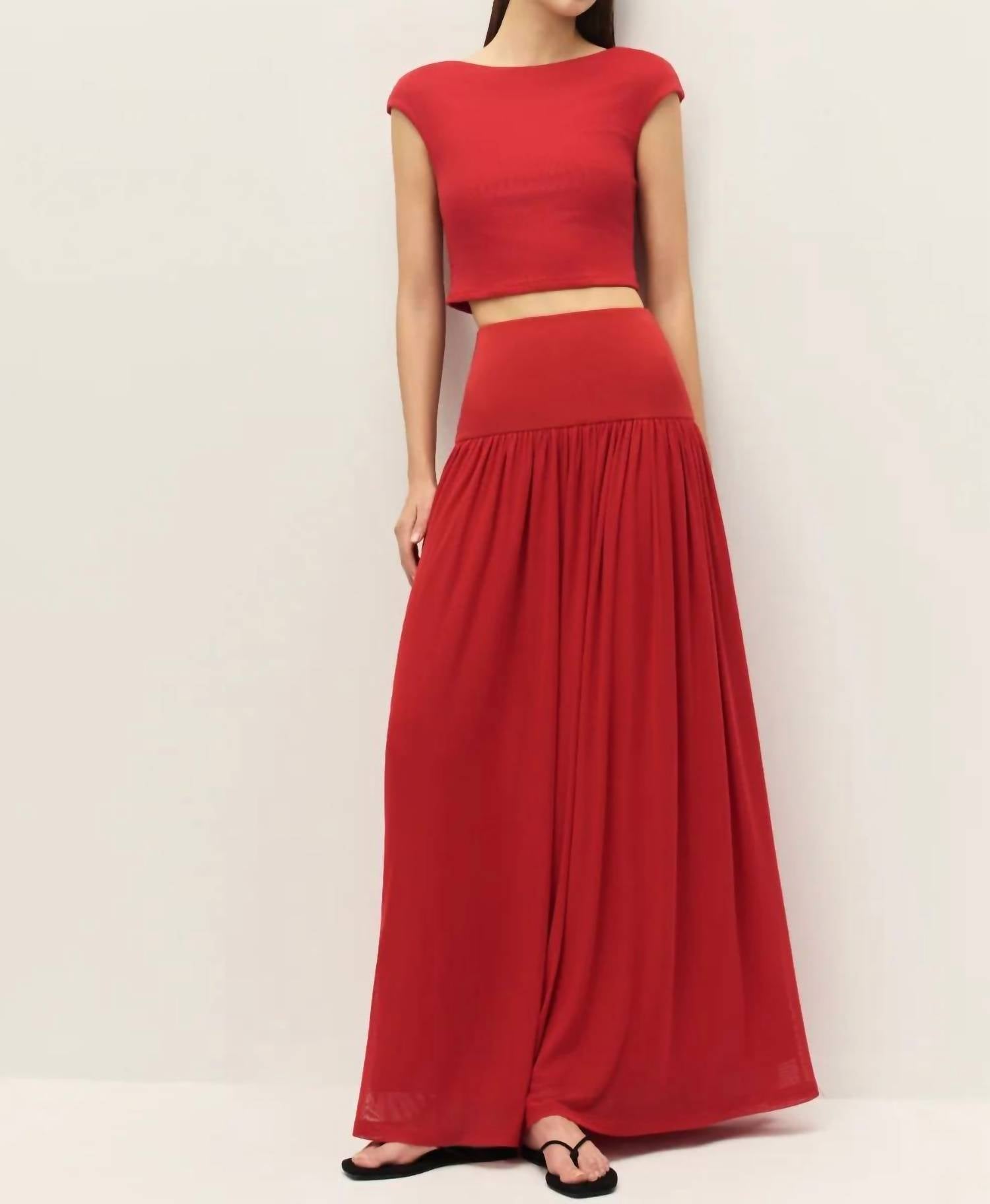 Elodie - Darya Knit Crop Top