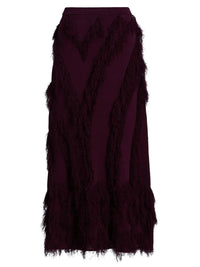 Ulla Johnson Astrid Knit Maxi Skirt in mahogany - women's skirt - view 5