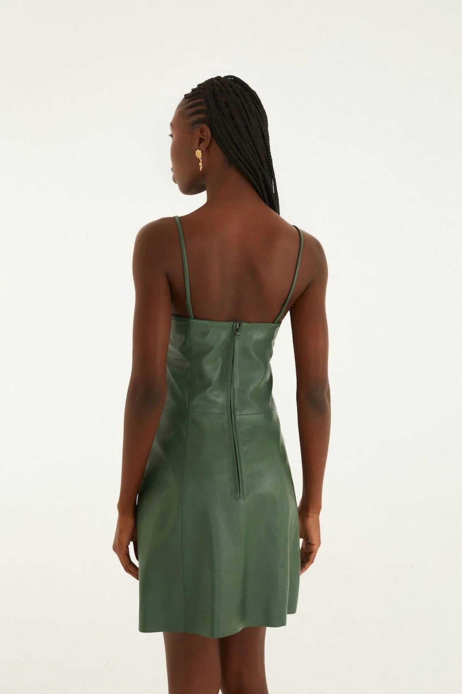 Farm Rio - Leather Mini Dress