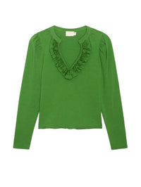 Nation Ltd - Valita Split Neck Top